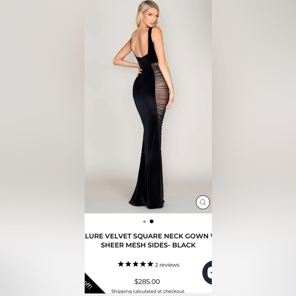 MODA GLAM BOUTIQUE ALLURE GOWN - 10 NWT Formal sexy gown - Picture 3 of 7